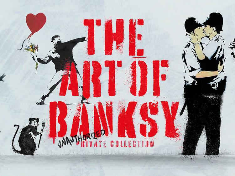 Over 40% off tickets for The Art of Banksy Exhibition