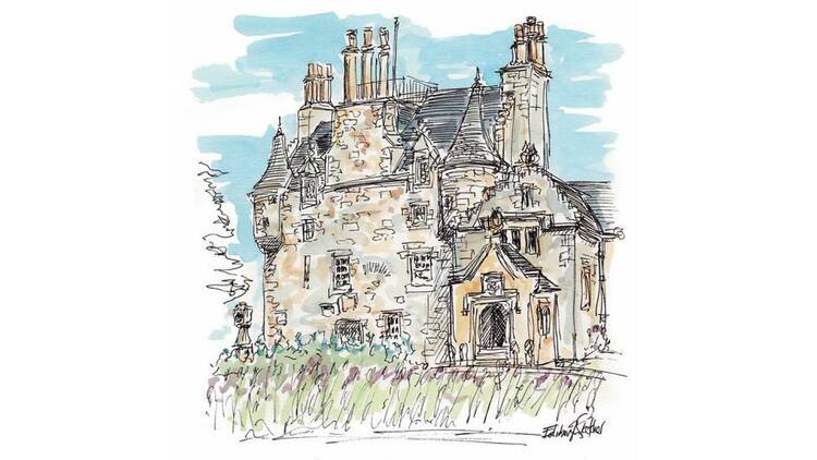 6. The Edinburgh Sketcher Returns to Lauriston Castle