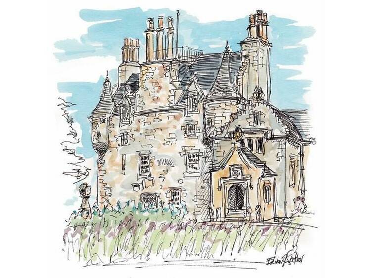 6. The Edinburgh Sketcher Returns to Lauriston Castle