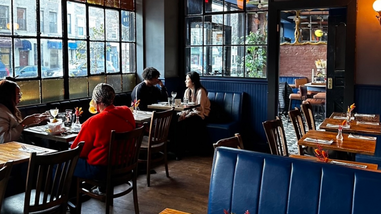 Interior Of The Bar (Muse cocktail & thai kitchen)