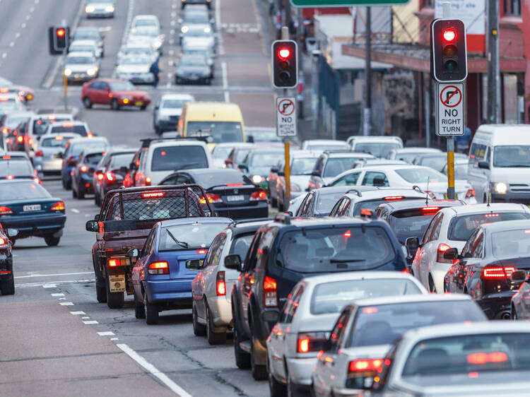 Traffic in Western Sydney has been ranked the worst in all of NSW