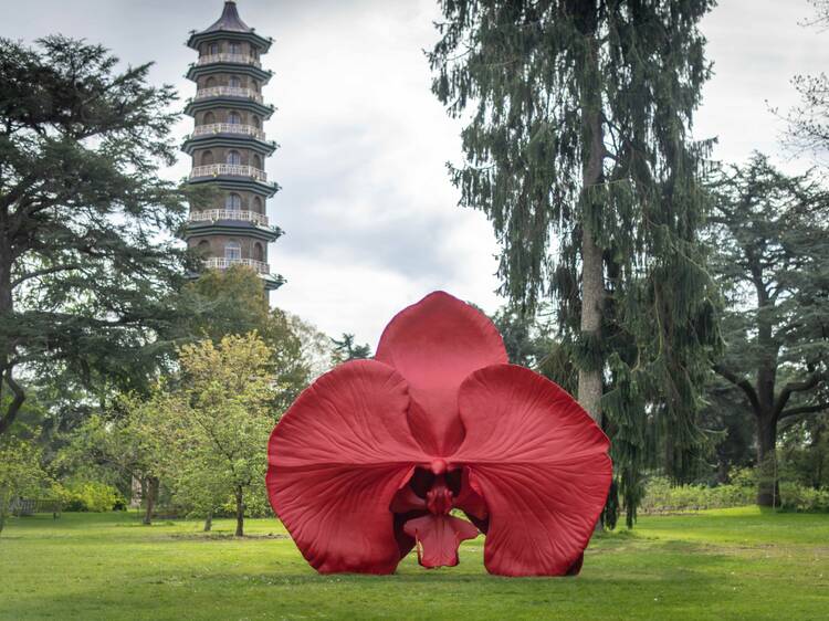 Kew Gardens has been filled with dazzling outdoor sculptures