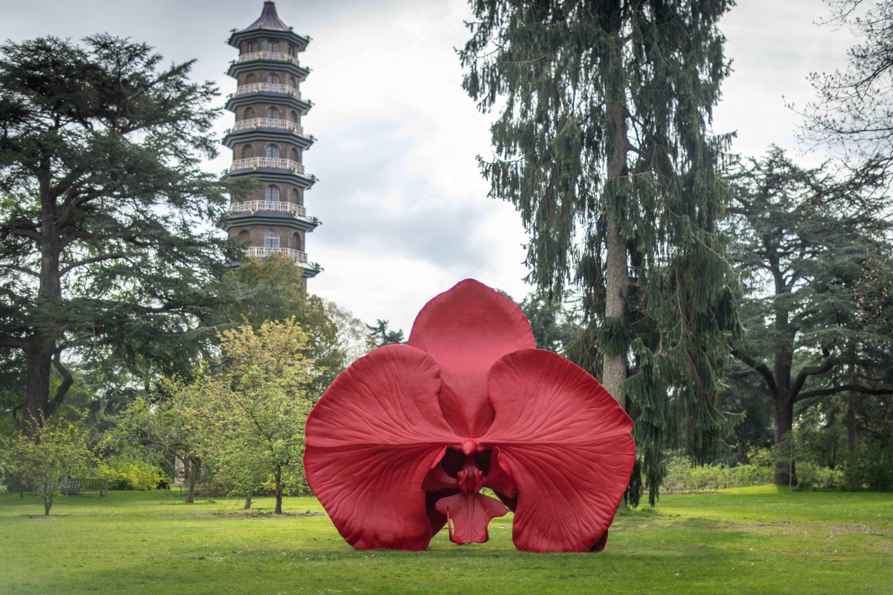 Kew Gardens has been filled with dazzling outdoor sculptures