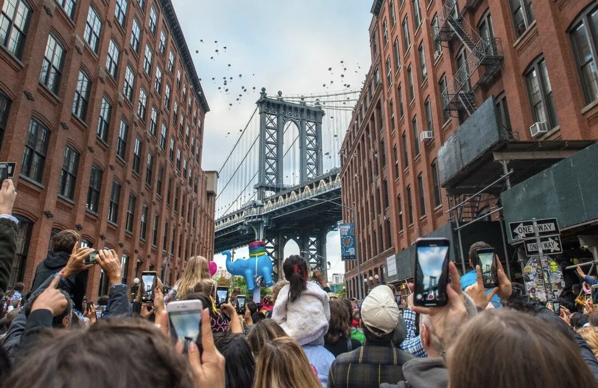 Thousands of tiny elephants will parachute into Dumbo this month