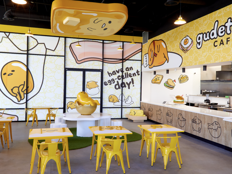A permanent Gudetama Cafe is opening in Orange County this week