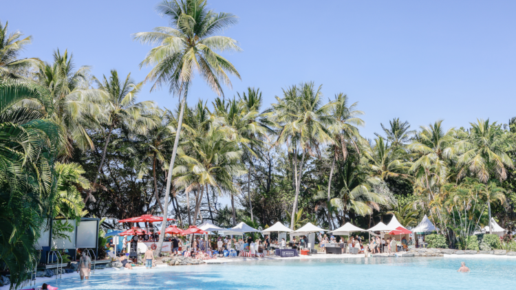 Market by the pool