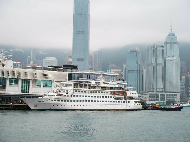 Giant floating book fair ship Doulous Hope arrives in Hong Kong