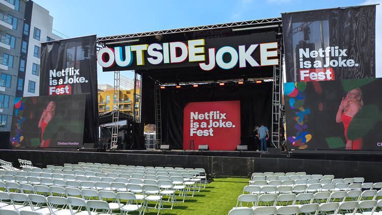 Outside Joke at the Hollywood Palladium