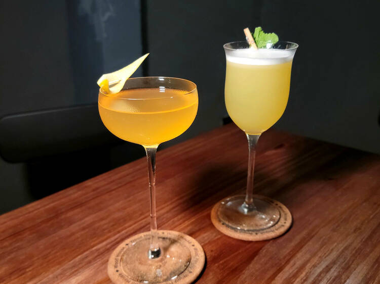 Sip artisanal cocktails at Wood House