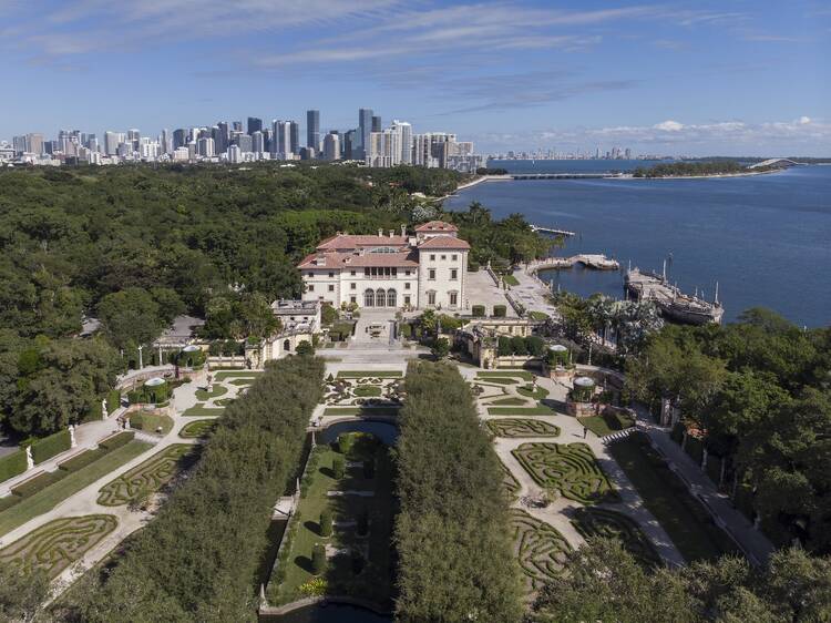 Stroll the magnificent Vizcaya Museum & Gardens