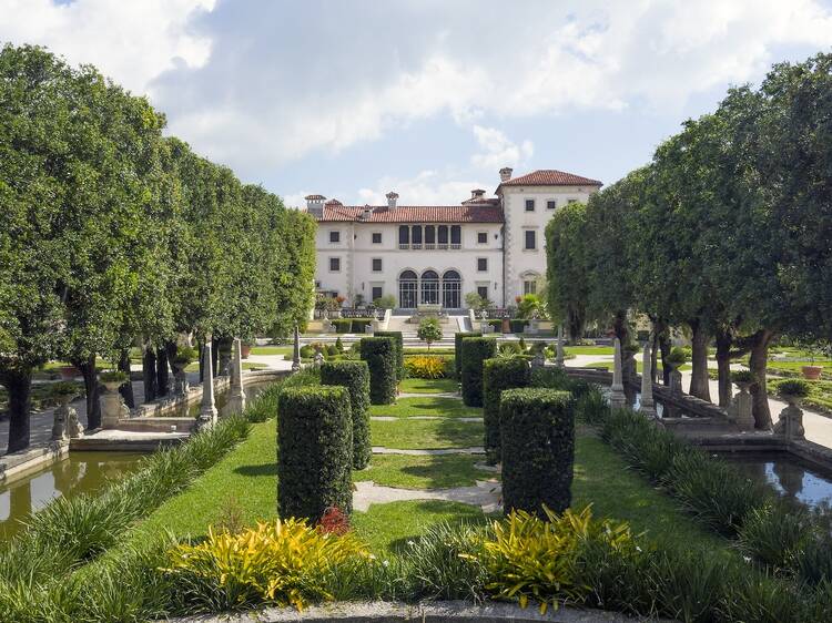 Stroll the magnificent Vizcaya Museum & Gardens