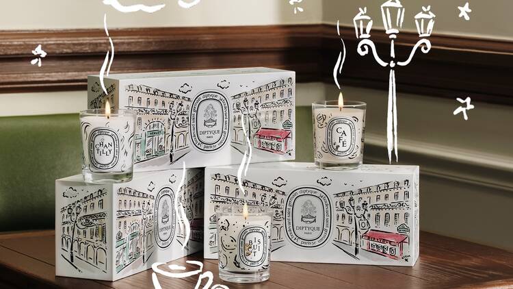 Diptyque x 巴黎老牌咖啡店 Café Verlet 限定香氛蠟燭