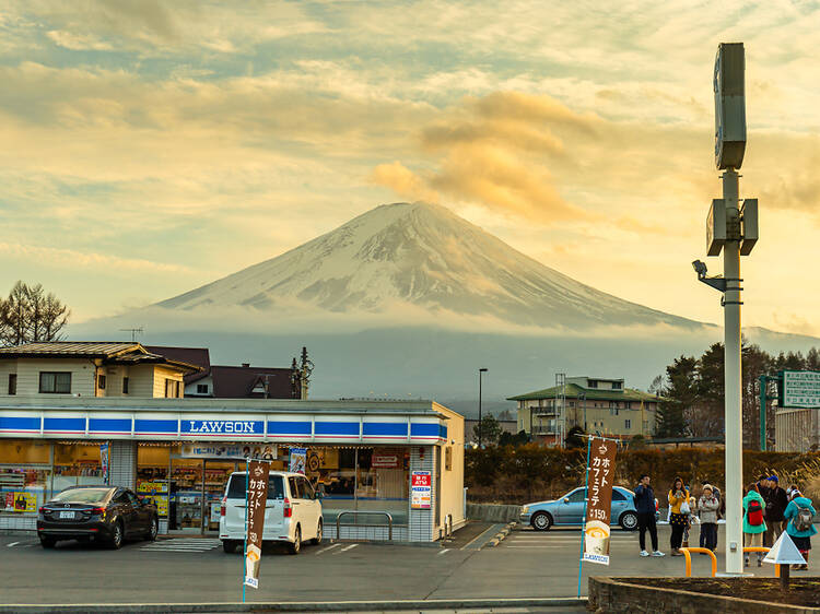 A Japanese town is building a wall to block tourists from seeing popular Mount Fuji view