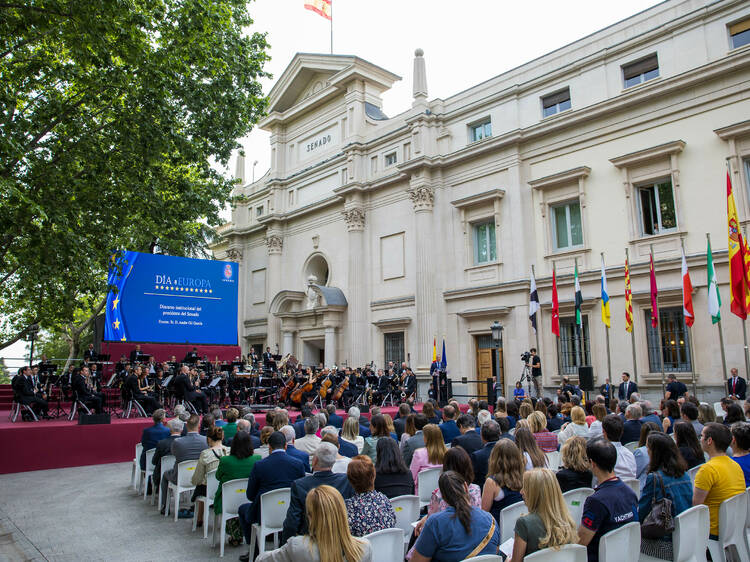 El Senado abre por primera vez al público su concierto gratuito por el Día de Europa