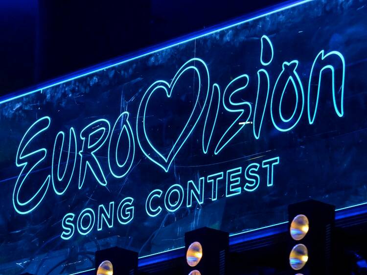 Eurovision Song Contest sign