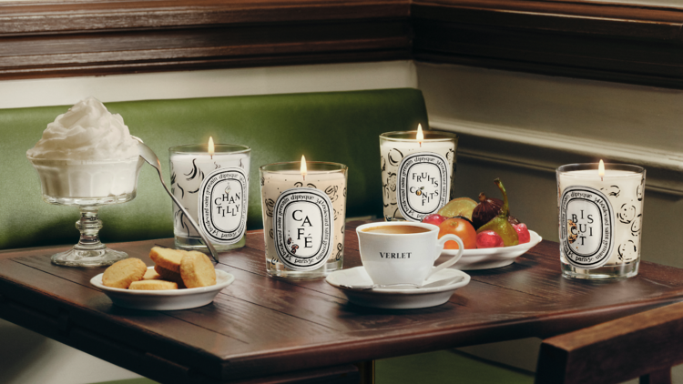 Diptyque x Café Verlet limited-edition candles