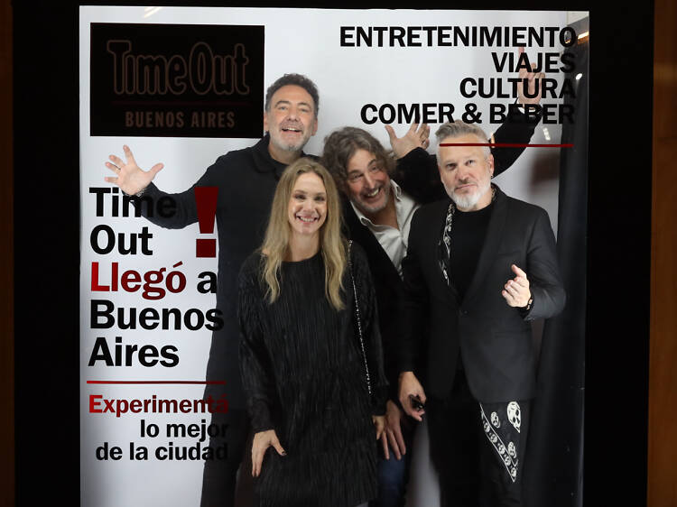 Lucas Jinkis, Natasha Tieffenberg, Diego Kolankowsky y Leandro Cabo Guillot, socios/fundadores Time Out Buenos Aires