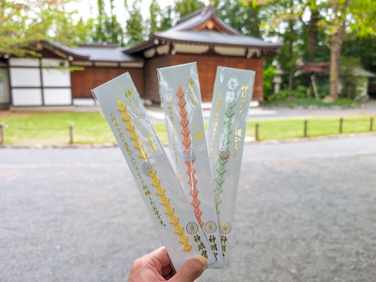 Kamimusubi Hand Bracelet omamori - Asagaya Shinmeiguu Shrine