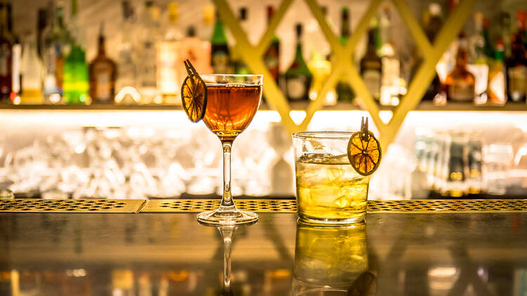 Cocktail bar in London