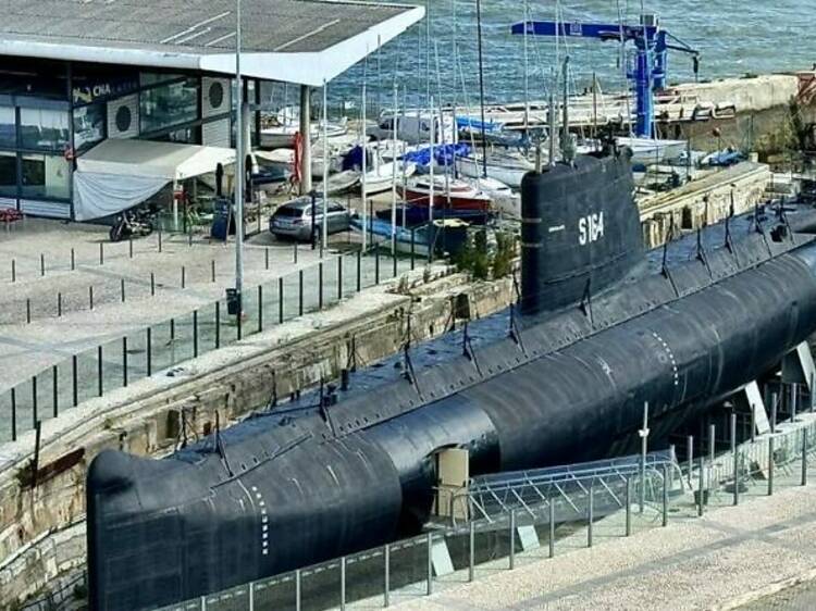 Abriu-se o ‘Barracuda’: submarino já pode ser visitado em Cacilhas