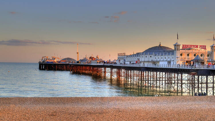 Brighton pier, Brighton, England