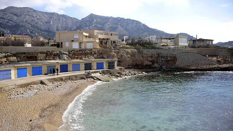 La plage du Bain des Dames