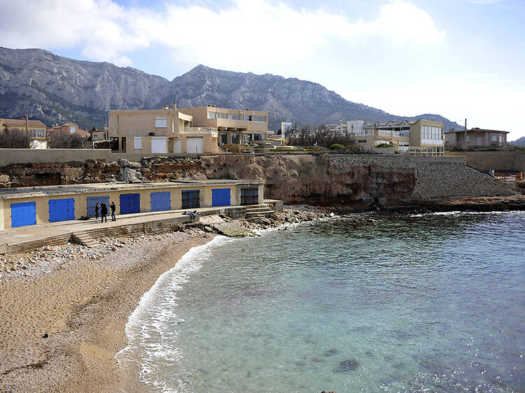 La plage du Bain des Dames