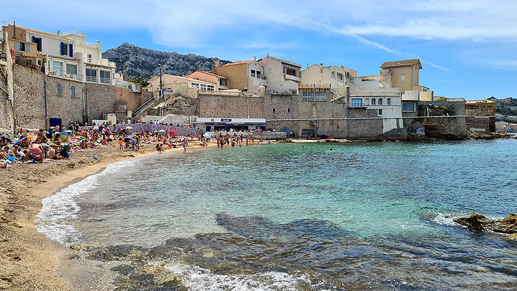 La plage de l’Abri Côtier