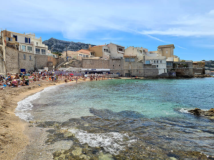 La plage de l’Abri Côtier