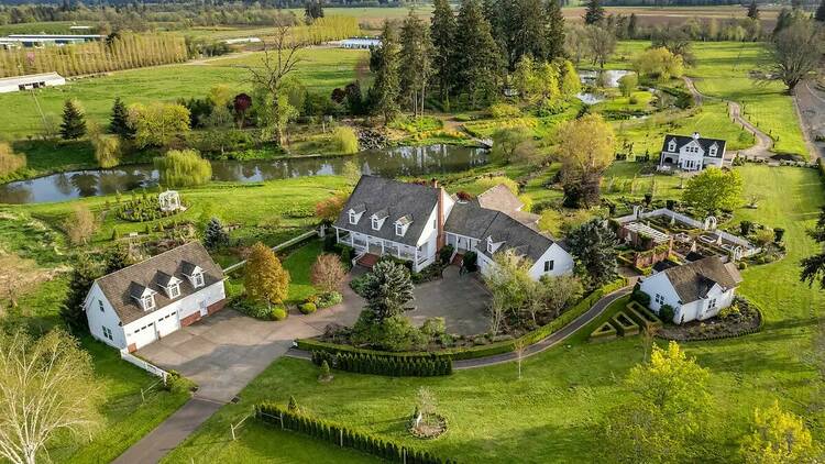 The alpaca farm just outside of Portland