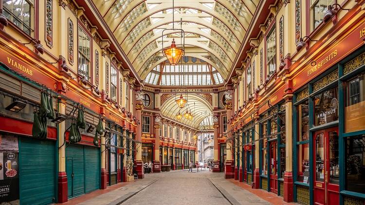 Refuel under cover at Leadenhall Market