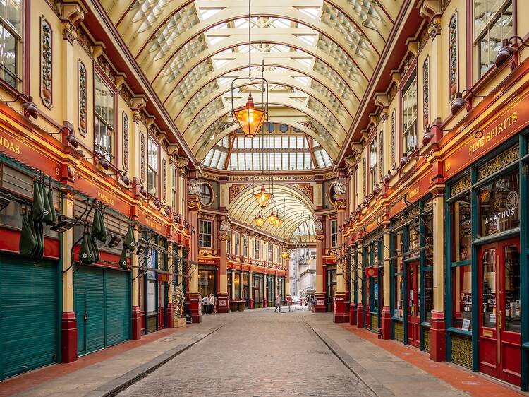 Refuel under cover at Leadenhall Market