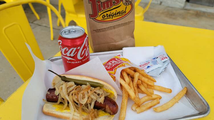 Jim's Original Polish sausage
