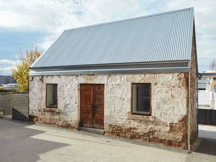 The famous former barn in Hobart