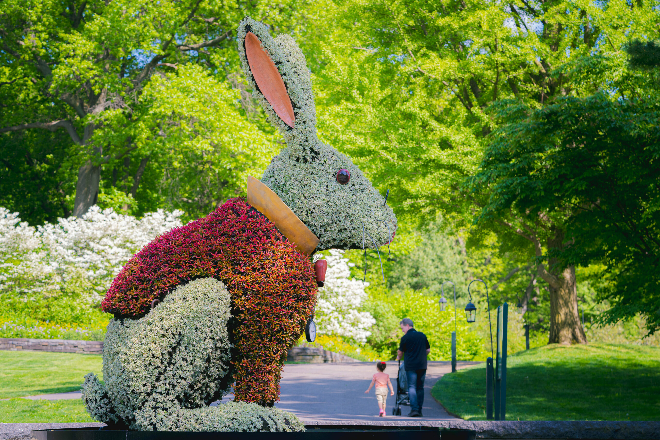 A first look at the enchanting Alice in Wonderland exhibit at New York Botanical Garden
