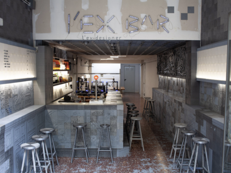 Aquest és el primer bar creat íntegrament amb impressió 3D (i ja es pot visitar a Barcelona)