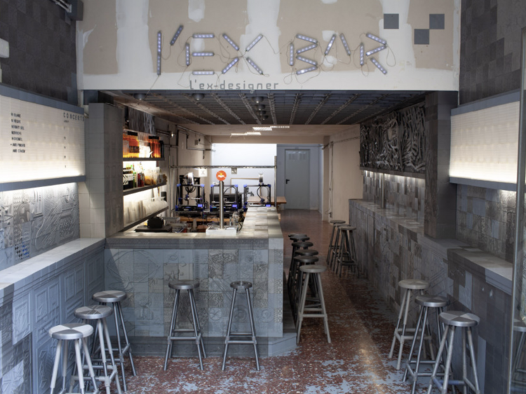 Este es el primer bar creado íntegramente con impresión 3D (y ya se puede visitar en Barcelona)