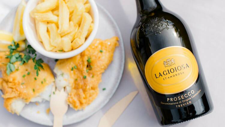 Natalie Stevenson Photography, Prosecco battered fish and chips