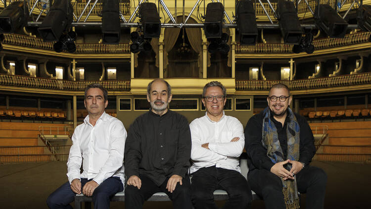 "Duas Vozes, Quatro Mãos” é um concerto que junta Camané, Ricardo Ribeiro, Mário Laginha e João Paulo Esteves da Silva