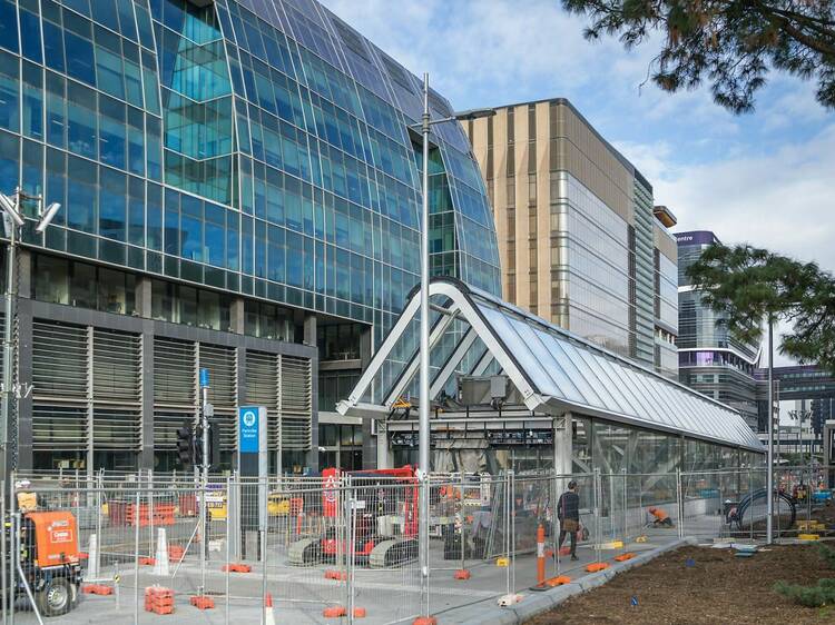Construction is now complete on Melbourne’s second Metro Tunnel underground station