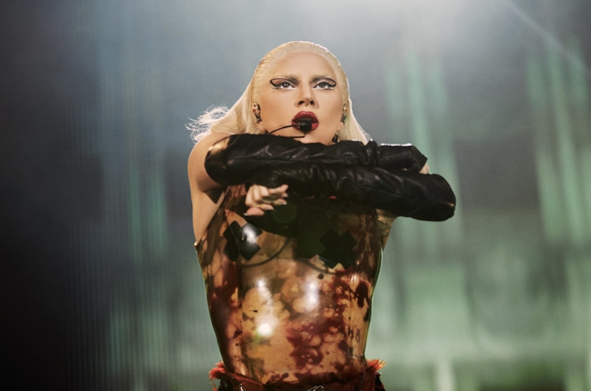 Watch Lady Gaga perform on a giant screen in Meatpacking for free