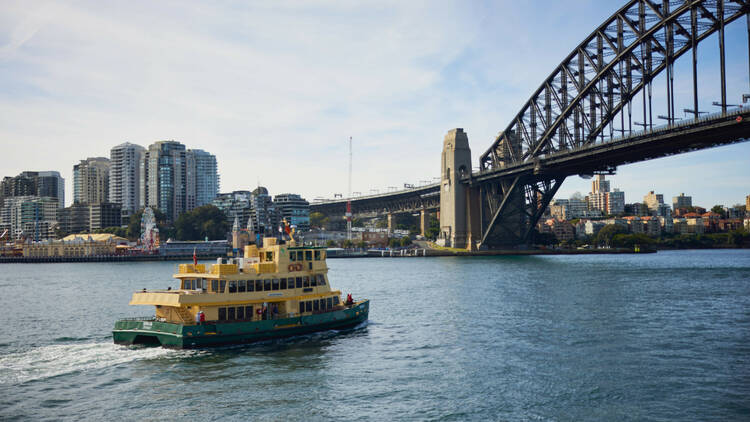 ferry on Sydney Harbour