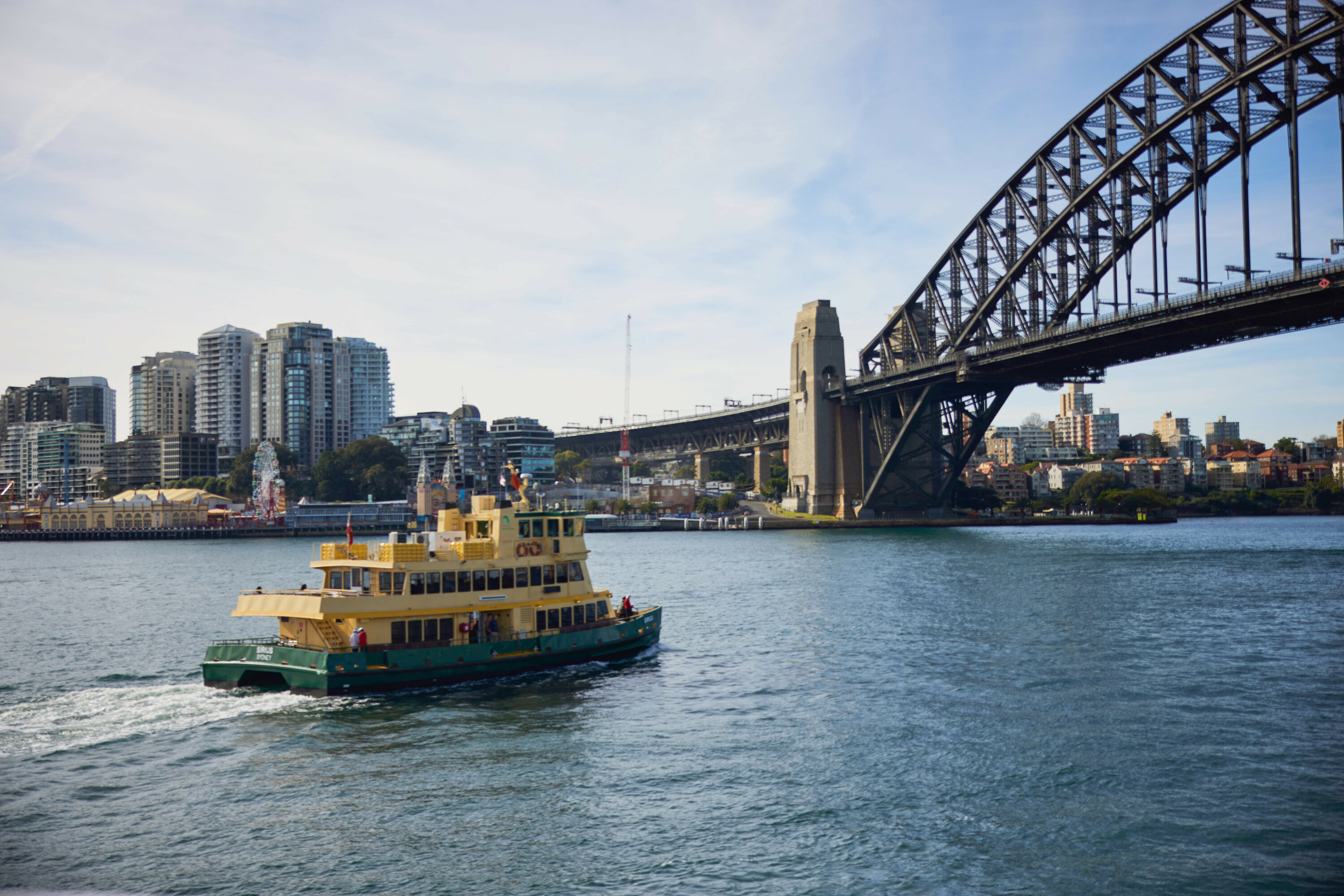 ferry on Sydney Harbour