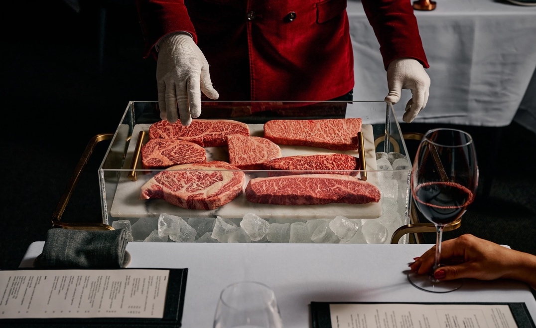 Assorted steak cuts at Steer.
