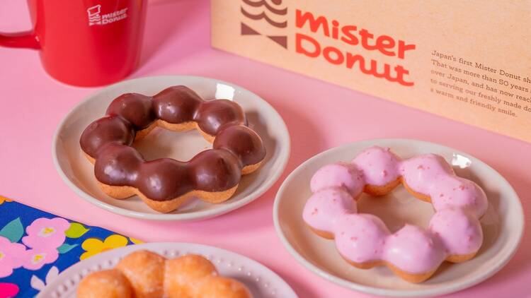 Mister Donut opens its fifth outlet at the new Anchorvale Village mall