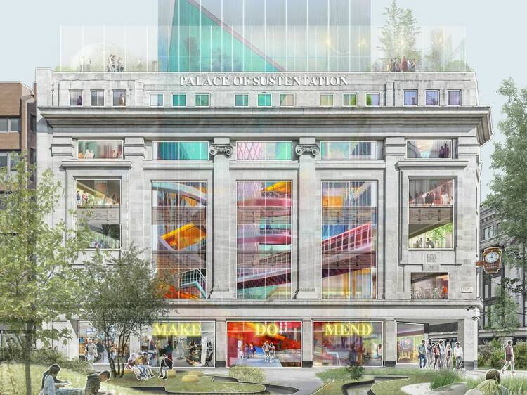 M&S Oxford Street: potential designs for the controversial new store have been revealed