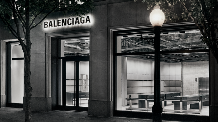 New Balenciaga store in Chicago