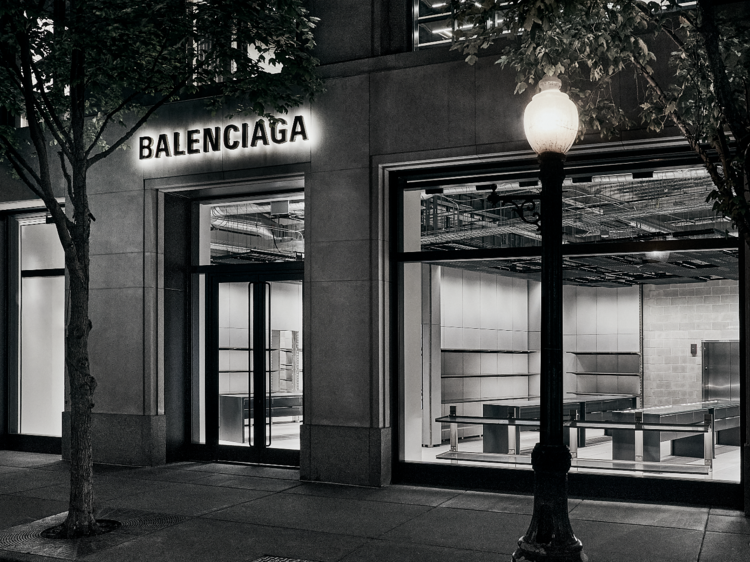 The first stand-alone Balenciaga store in Chicago is now open