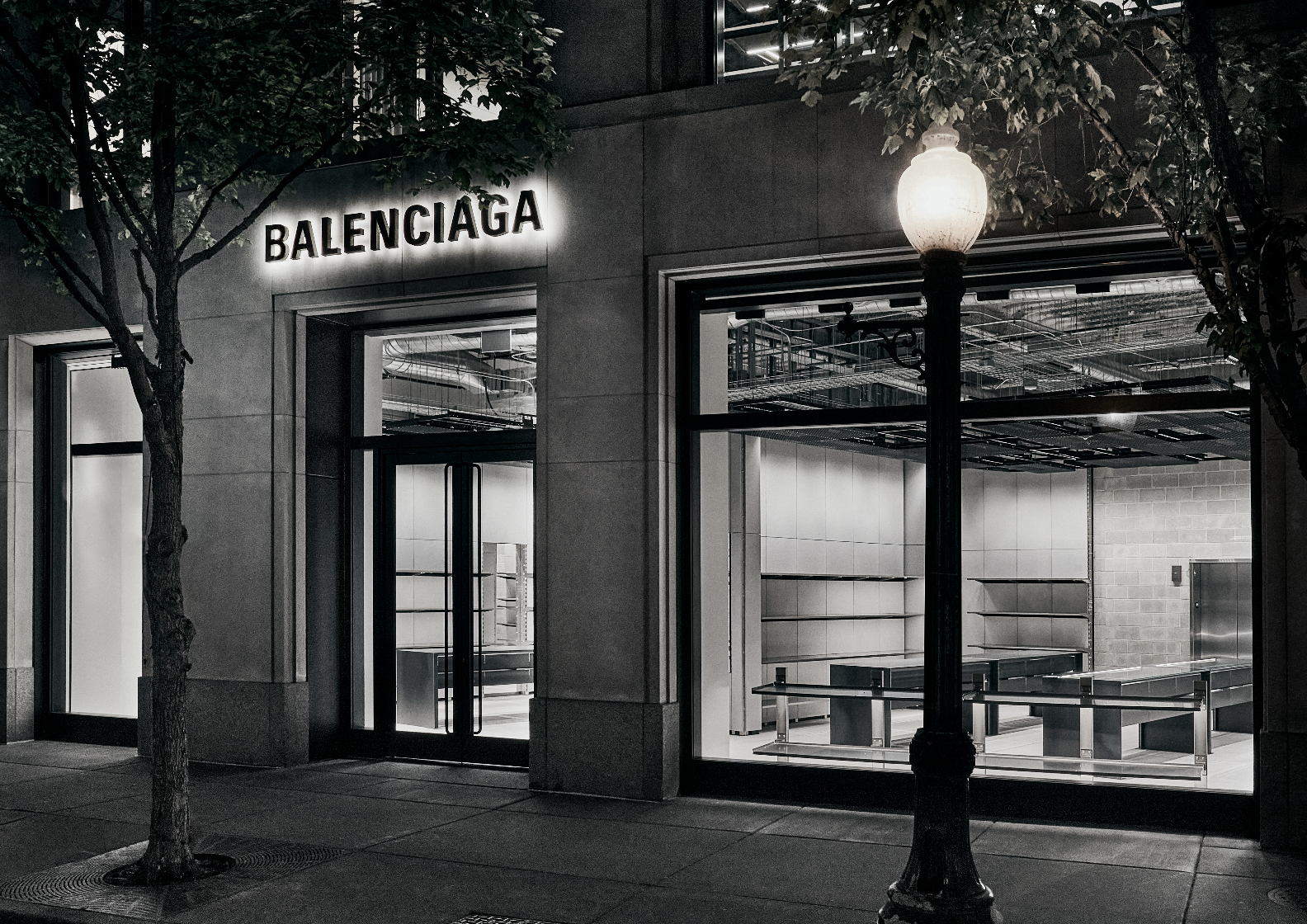The first stand-alone Balenciaga store in Chicago is now open