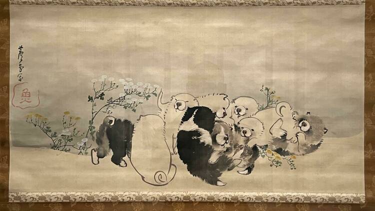 犬派？猫派？どちらも楽しい日本画の展示が山種美術館で開催中